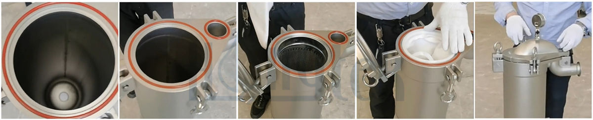 How to Install Stainless Steel Top Entry Bag Filter Housing?cid=191