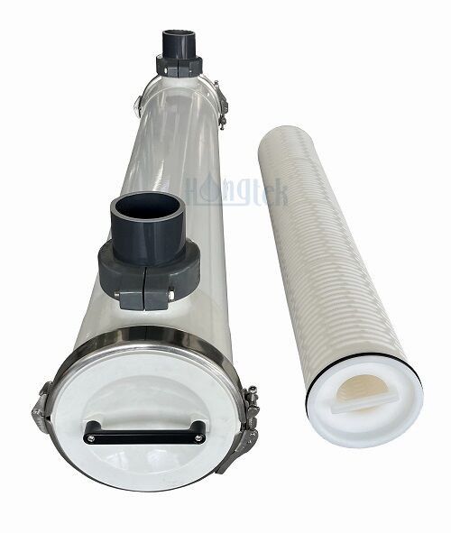 FRP Series Horizontal Single FRP High Flow Cartridge Filter Housing